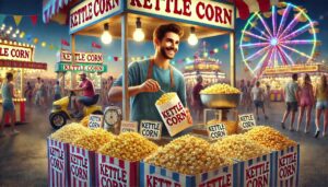 kettle corn vendor 