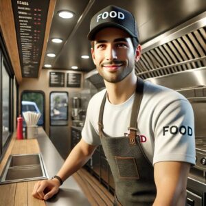 professional food truck uniform