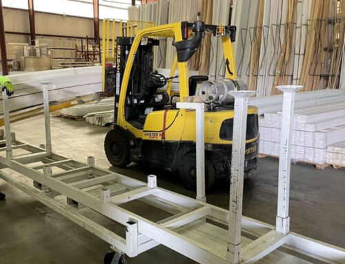 Forklift Stacking Trim Rack