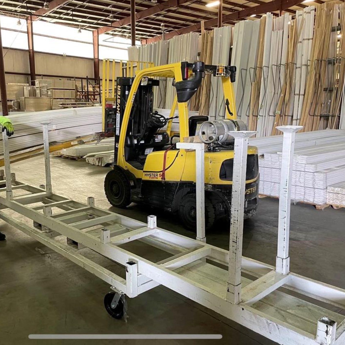 Forklift Stacking Trim Rack